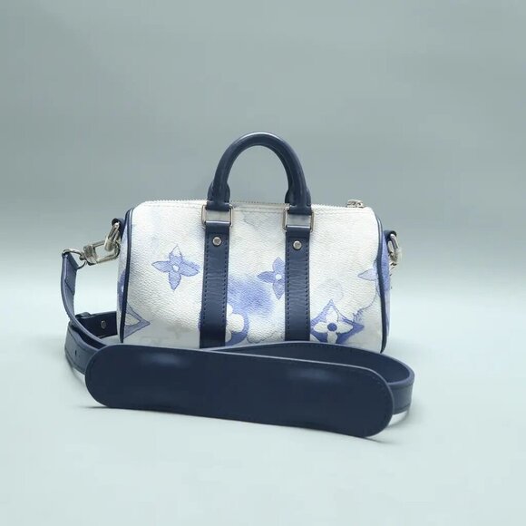 Authentic Louis Vuitton Bella Monogram Watercolor Canvas Satchel 2210-121424 - Picture 2 of 12